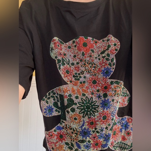 Black Graphic Kids T-Shirt - Picture 4 of 8